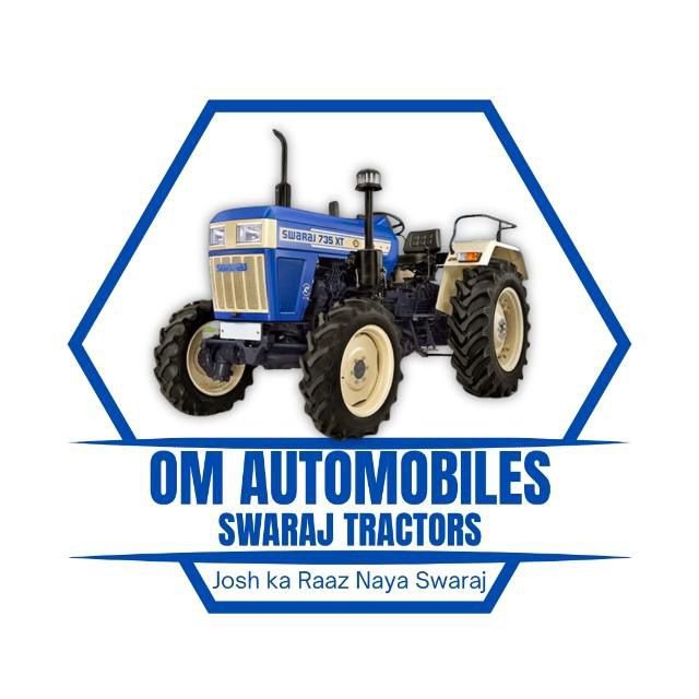 Om Automobiles Swaraj Tractors logo
